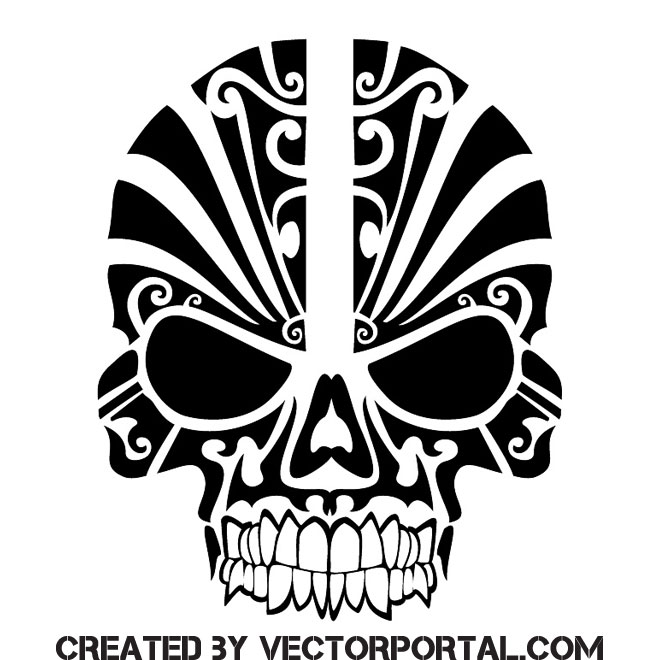 660x660 Tribal Tattoo Vector Mask