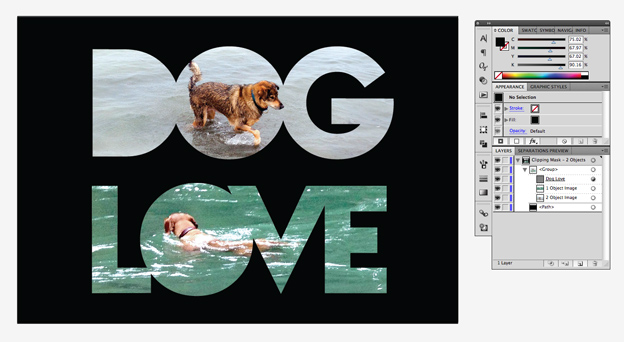 624x342 Adobe Illustrator Tutorial Clipping Mask And Compound Path