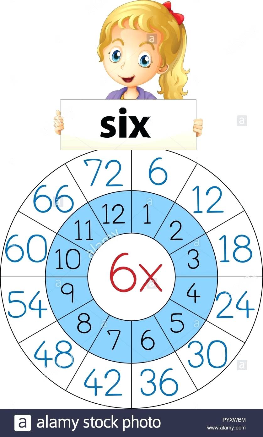 838x1390 Vector Times Vector Math Math Times Table Number One Illustration