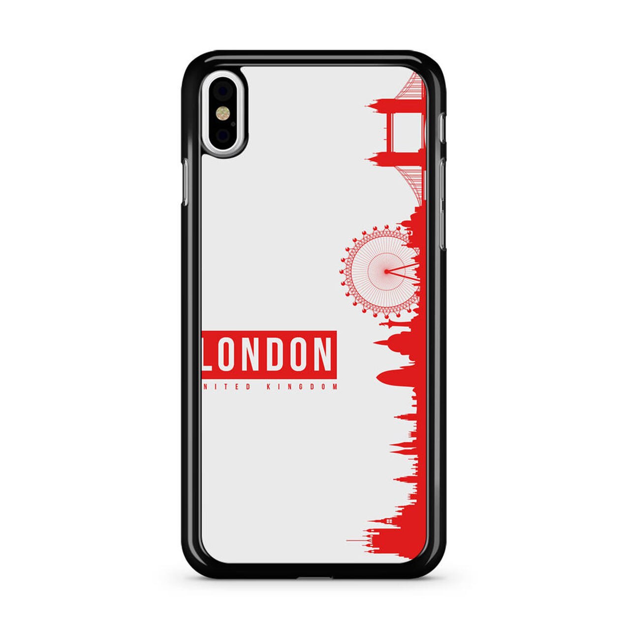 1280x1280 London Vector Iphone Xs Max Case