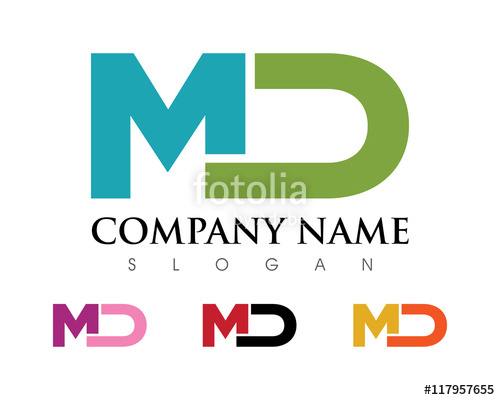 Md Letter Logo Stock Image And Royalty Free Vector 500x400 Md Letter Logo Stock Image And Royalty Free Vector