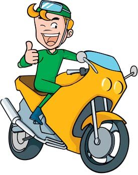 275x350 Free Motorcycle Boy Clipart And Vector Graphics