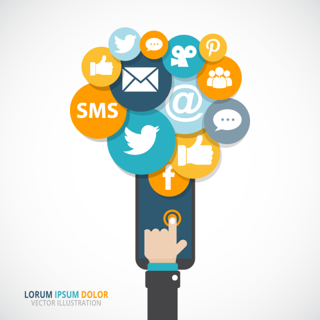 640x640 Free Social Media Networking Stock Images In Vector Just