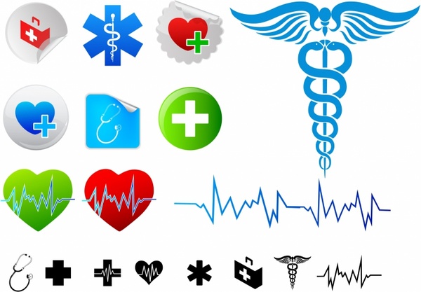 600x417 Medical Icons Free Vector In Adobe Illustrator