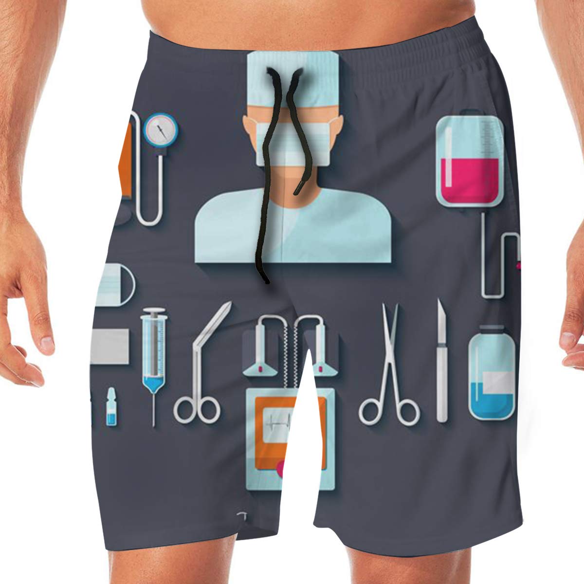 1200x1200 Vector Medica Men's Swim Trunks Quick Dry Board Shorts