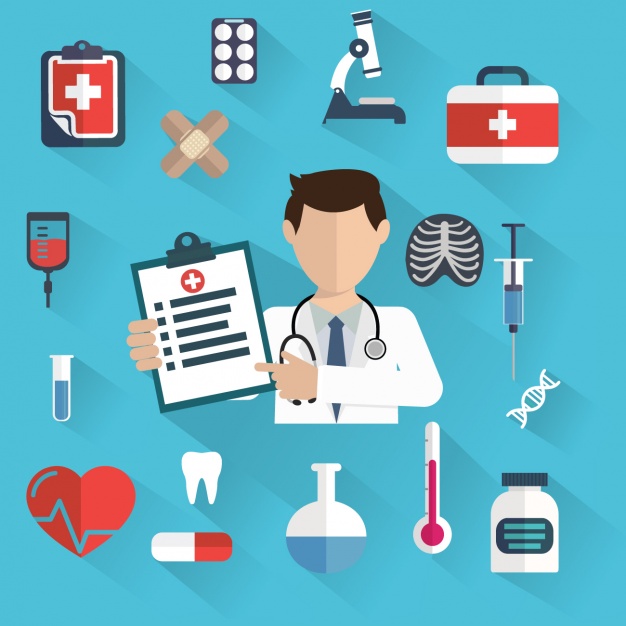 626x626 Medical Background Design Vector Free Download