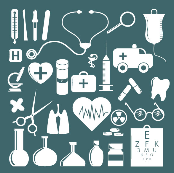 587x586 Vector Medical Icon Simple Material Graphic Hive