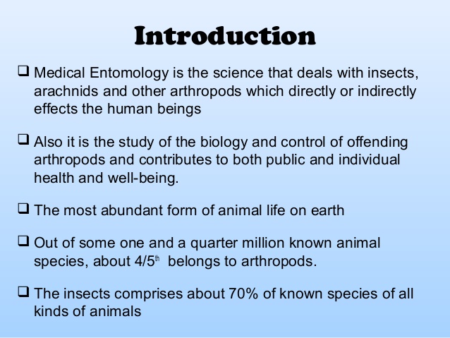 638x479 Medical Entomology And Vector Bionomics