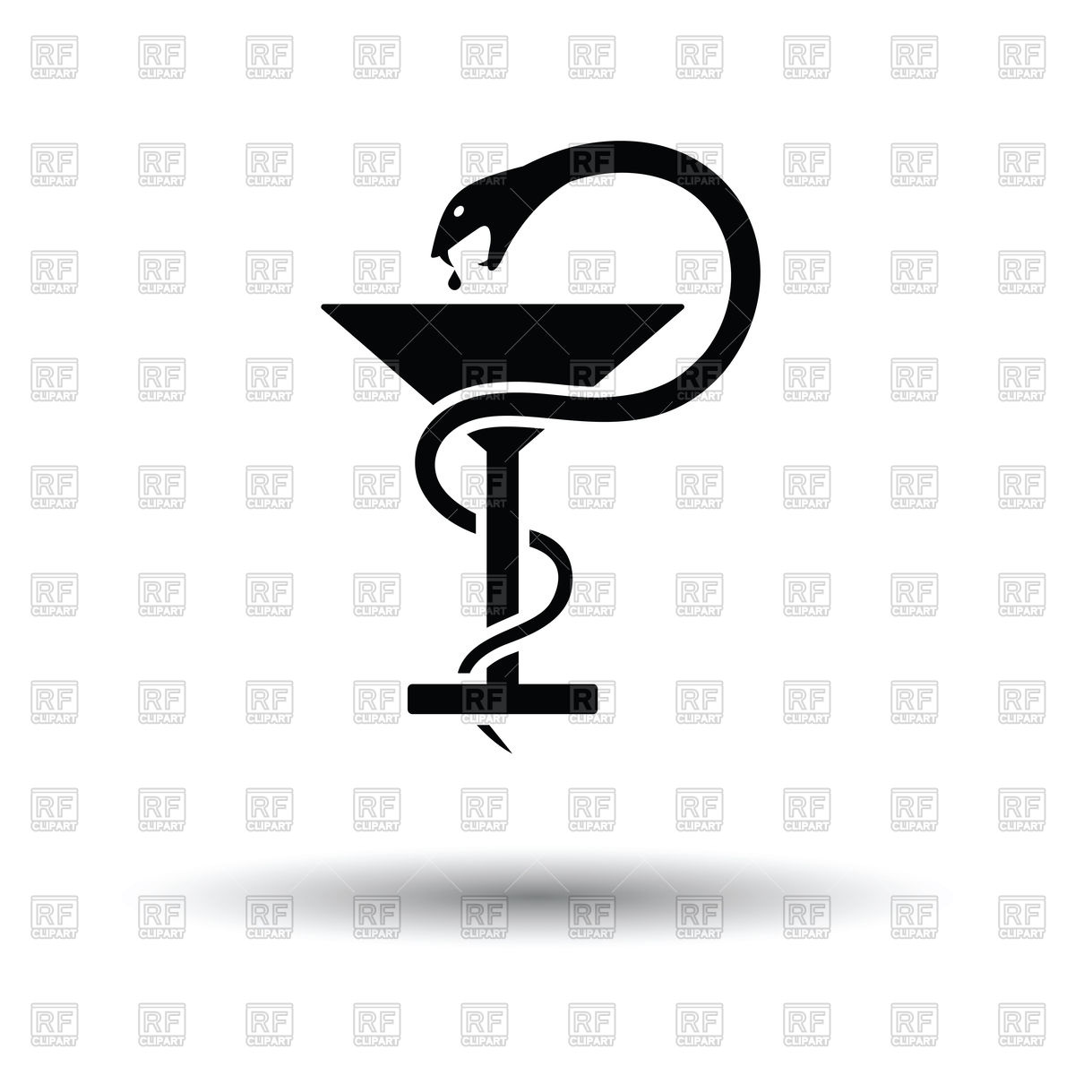 1200x1200 Medicine Sign With Snake And Glass Icon Vector Image Of Signs