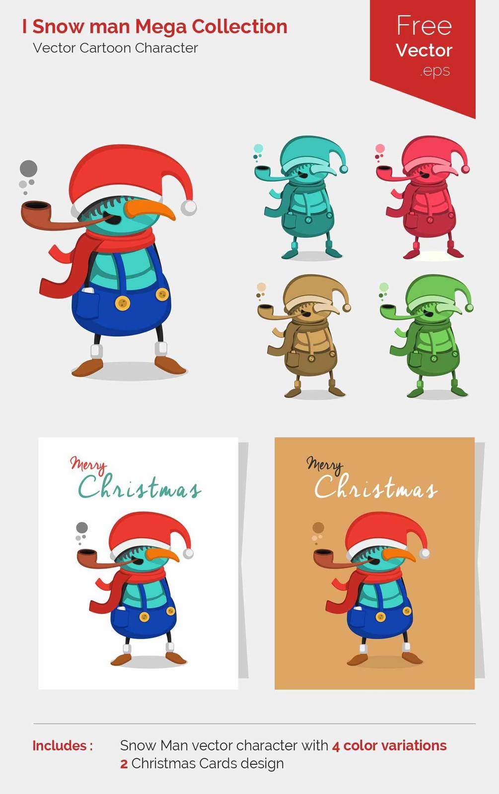 1005x1600 Vector Snow Man Mega Collection