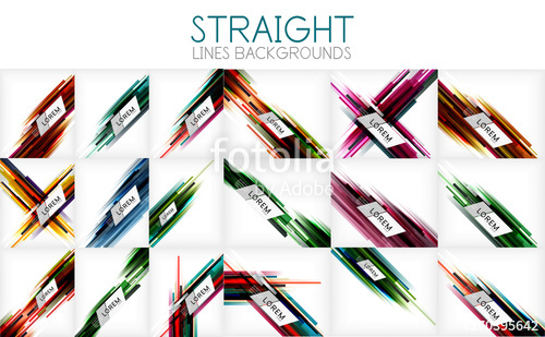 500x309 Vector Mega Collection Of Straight Line Abstract Backgrounds