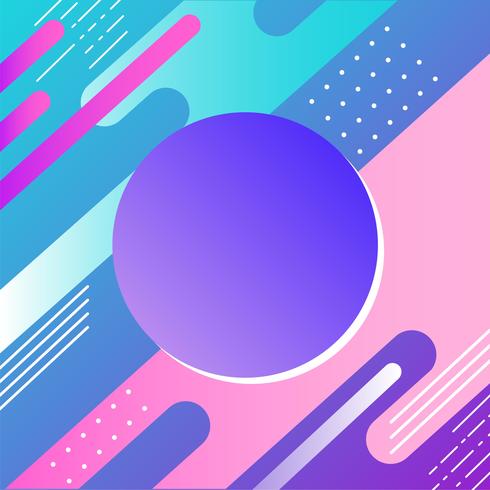 Vector Memphis Background Illustration 490x490 Vector Memphis Background Illustration