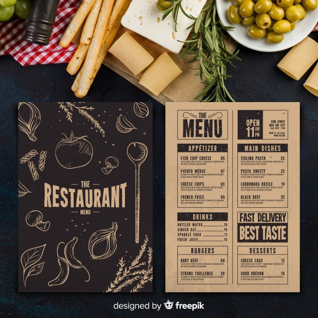 626x626 Menu Vectors, Photos And Free Download