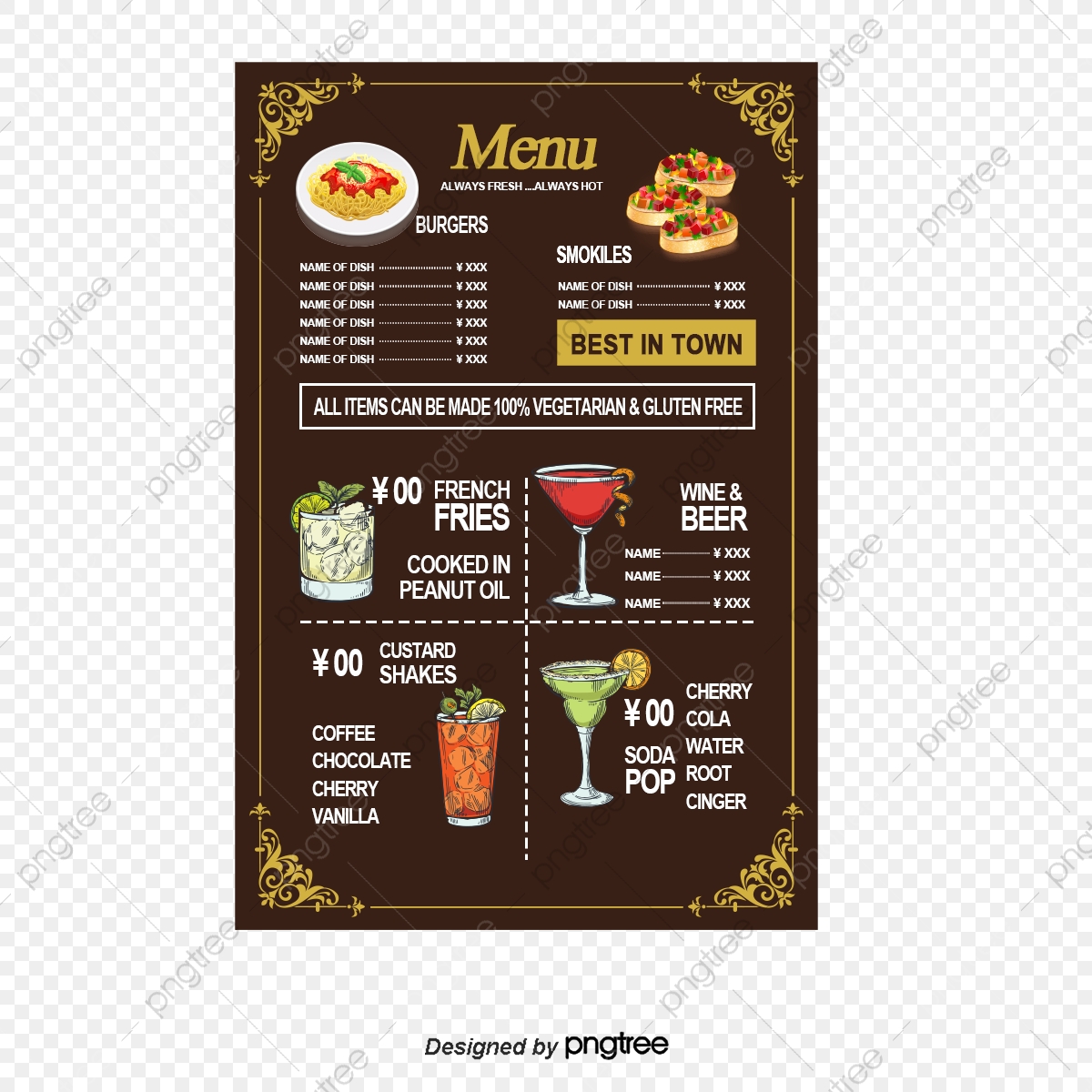 1200x1200 Vector Restaurant Menu, Hotel Recipes, Hotels Menu, Menu Png