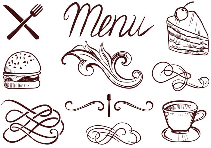 700x490 Free Menu Vectors