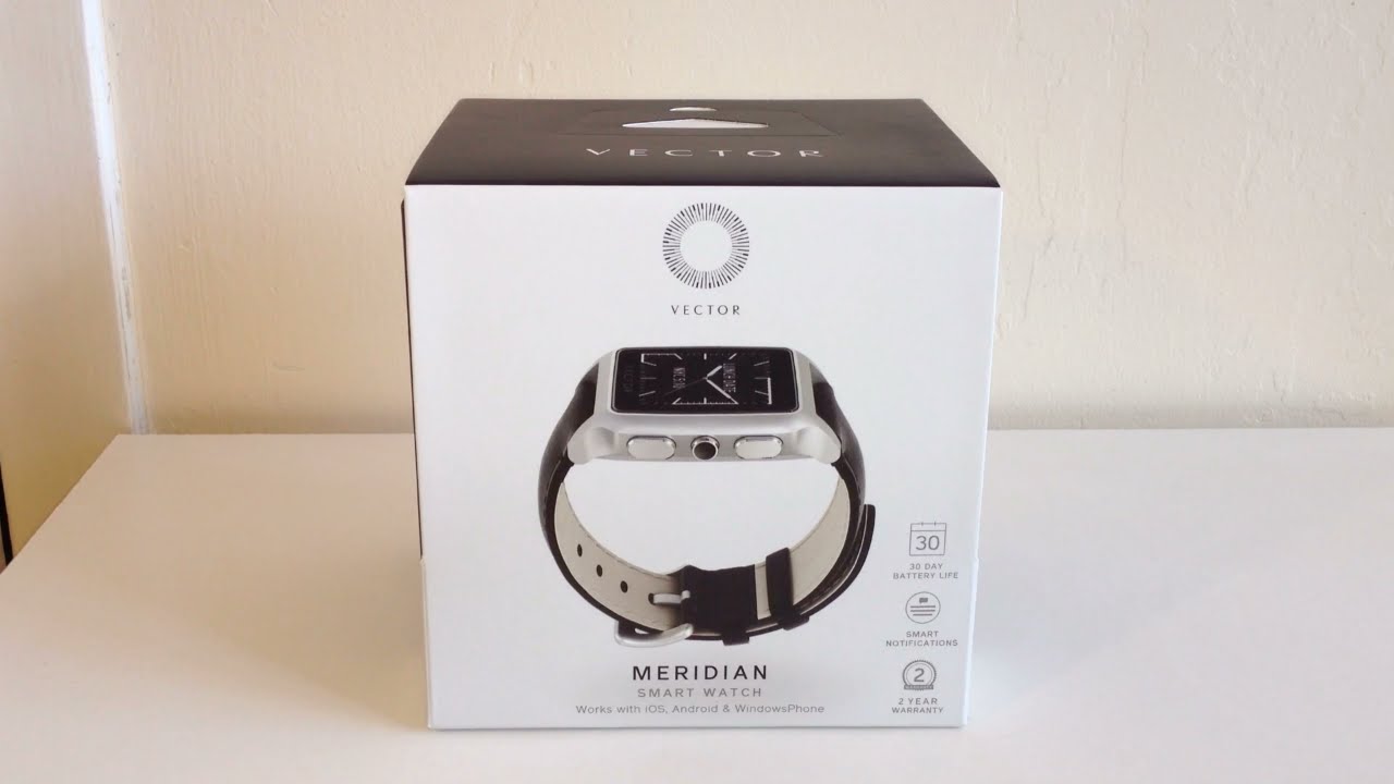 1280x720 Vector Contemporary Meridian Standard Fit Smartwatch Unboxing