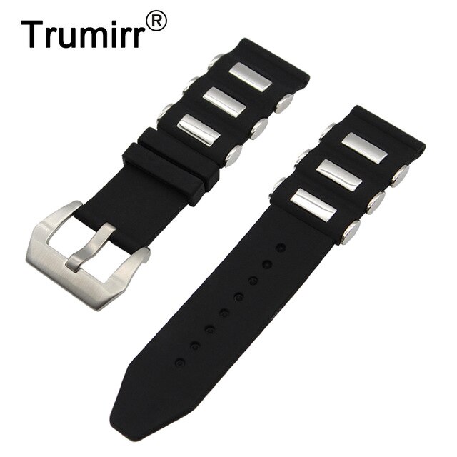 640x640 Silicone Rubber Watch Band For Vector Luna Meridian