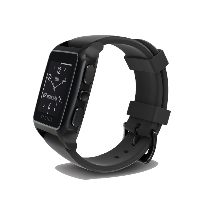 800x800 Buy Vector Meridian Black Silicone Sport Smart Watch In Dub Abu