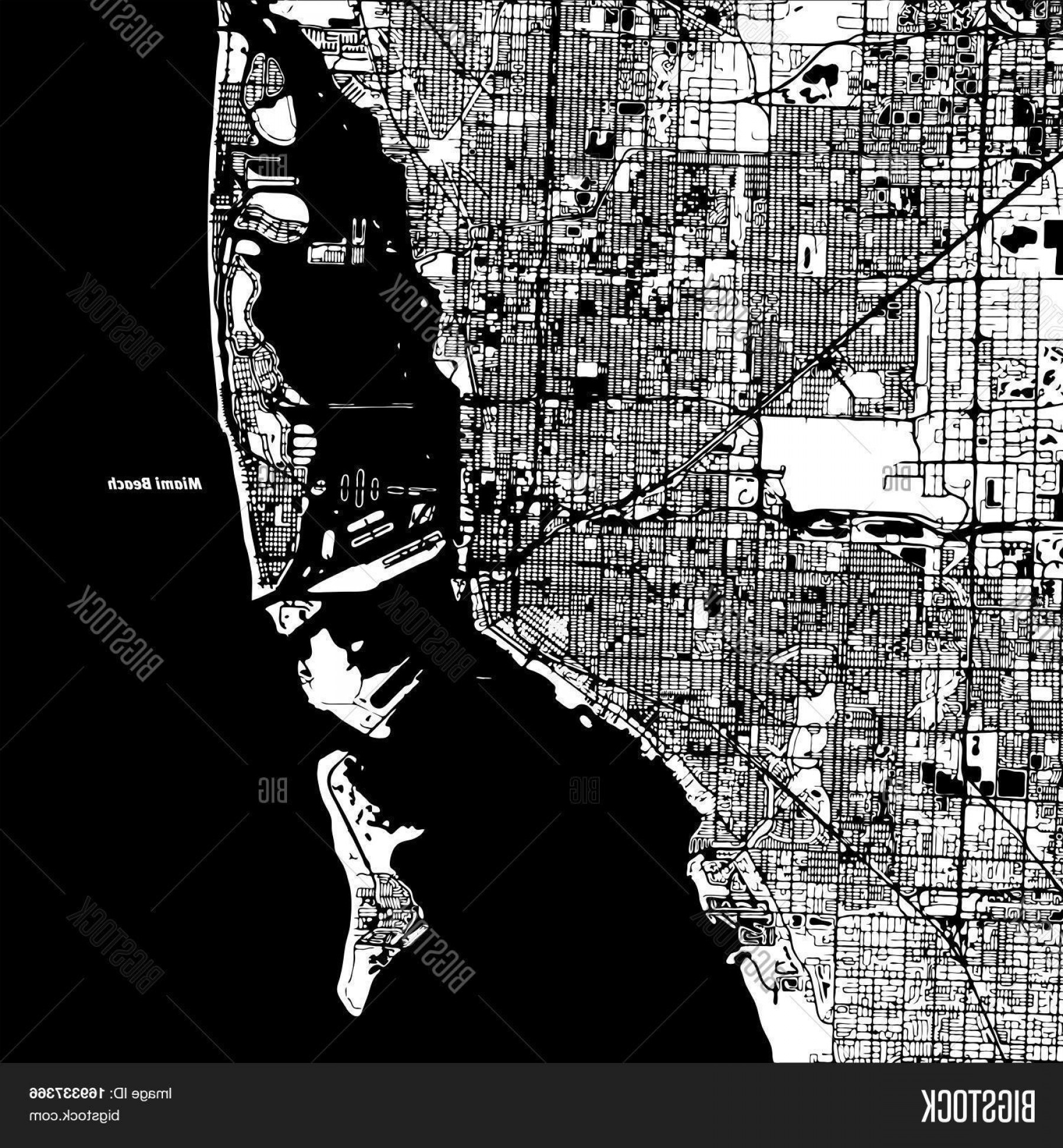 Stock Vector Miami And Miami Beach Vector Map Geekchicpro 1800x1944 Stock Vector Miami And Miami Beach Vector Map Geekchicpro