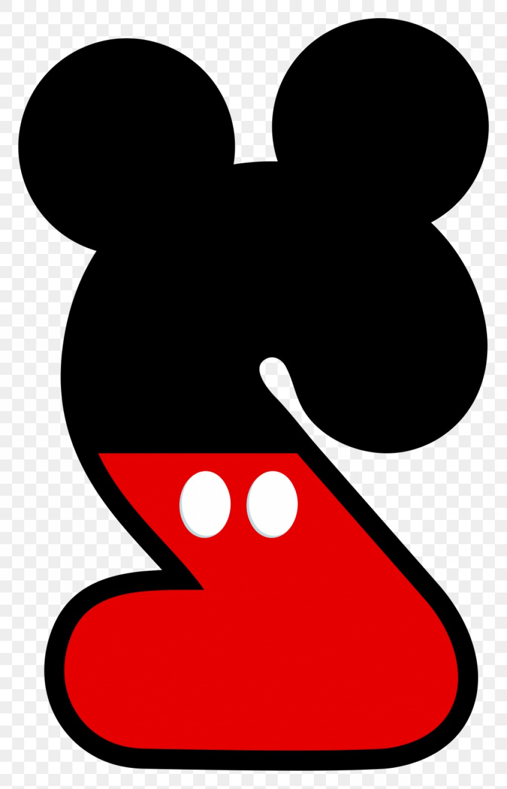 Find Hd María José Argüeso - Numero 2 Mickey Mouse, Hd Png 458