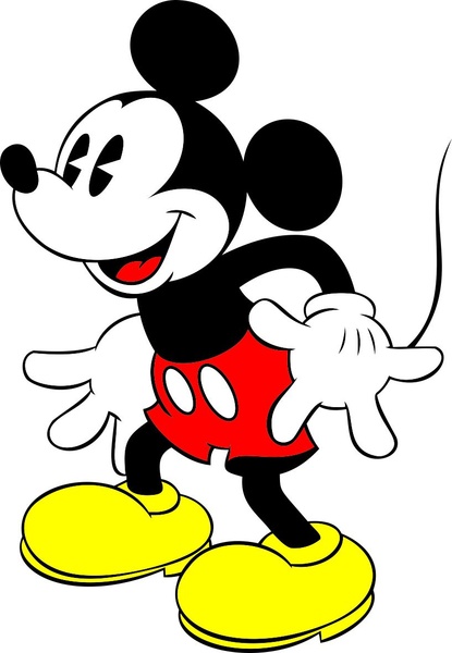 415x600 Mickey Free Vector In Coreldraw Cdr