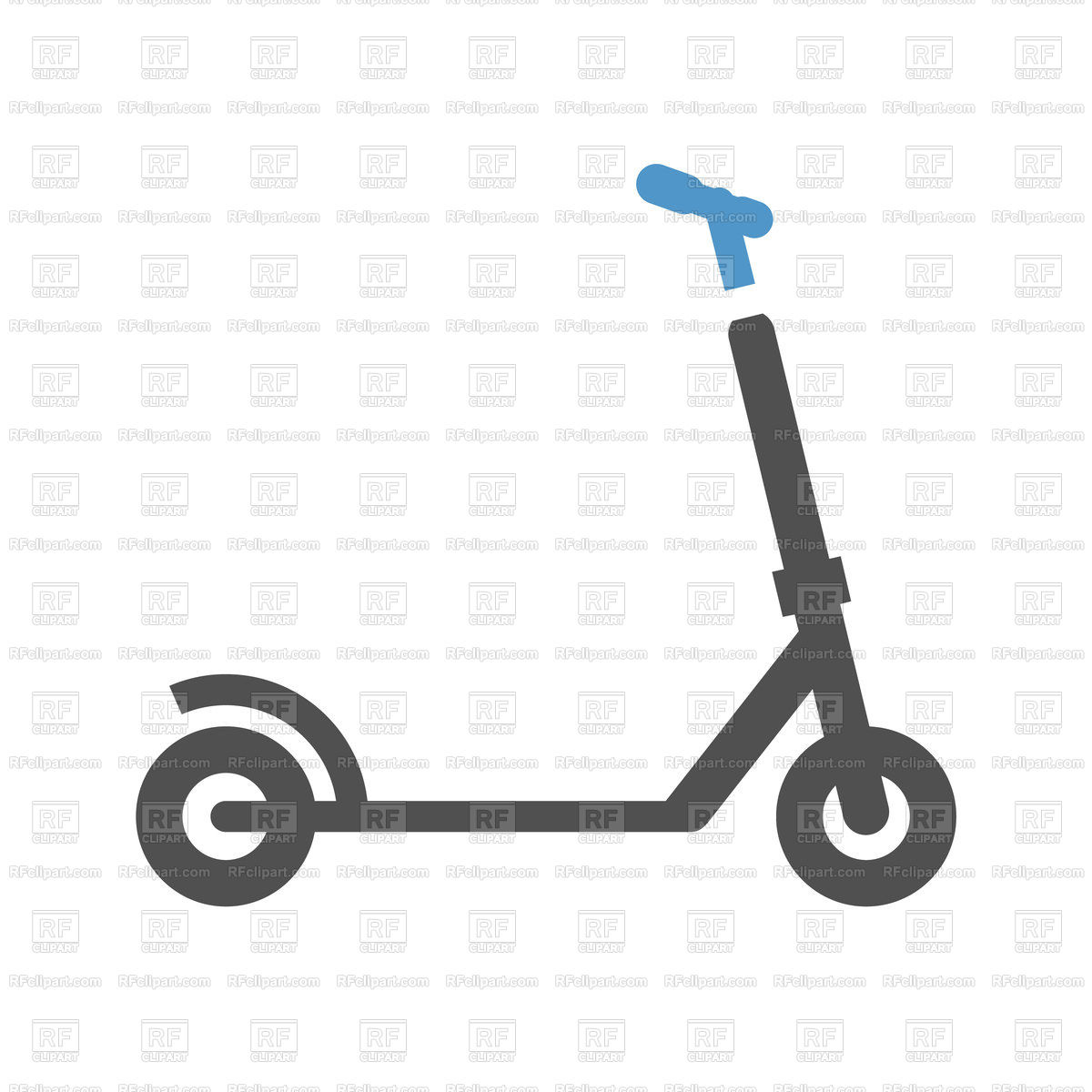 1200x1200 Micro Kick Scooter Icon Vector Image Of Transportation