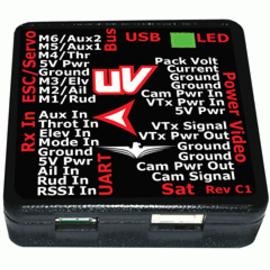 900x900 Microvector Flight Controller + Osd