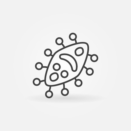 Virus Vector Microbiology Concept Icon In Outline Style Royalty 450x450 Virus Vector Microbiology Concept Icon In Outline Style Royalty