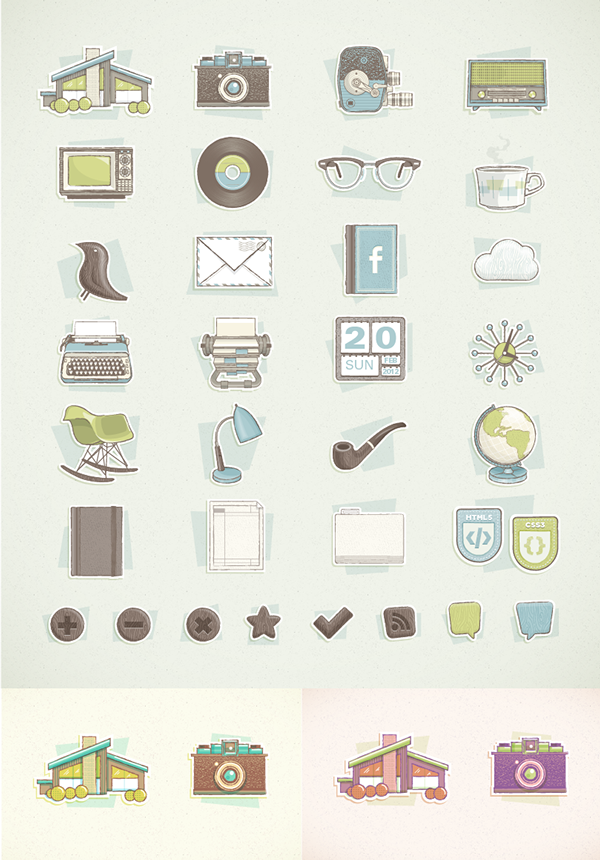 Mid Century Modern Vector Mill Crate On Behance 600x860 Mid Century Modern Vector Mill Crate On Behance