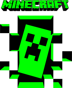 246x300 Minecraft Logo Vector