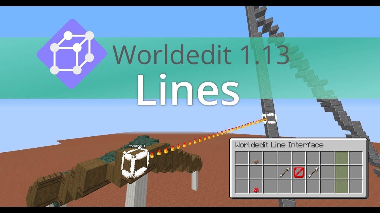 1280x720 Vanilla Worldedit Line Create Perfect Lines And Vector Graphics