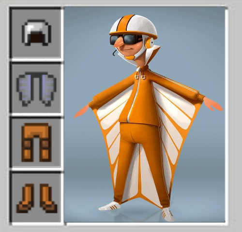 500x480 Flight Minecraft Armor Parodies Know Your Meme