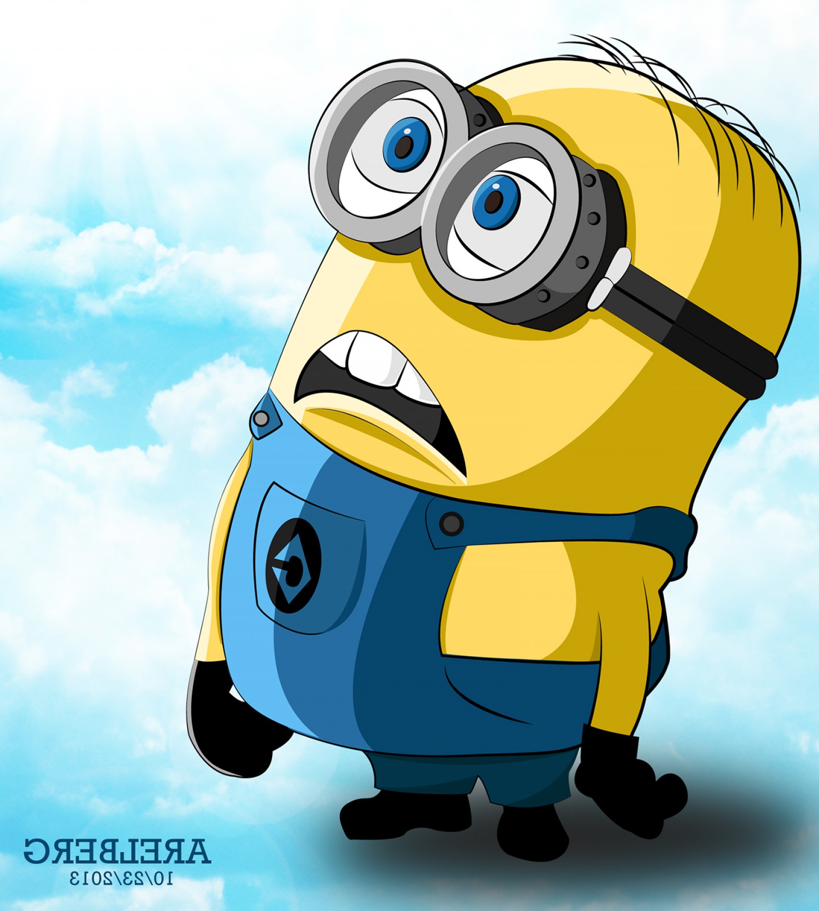 1680x1868 Minion From Despicable Me Vector Art Geekchicpro