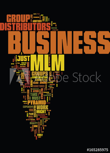 361x500 Mlm Business Text Background Word Cloud Concept