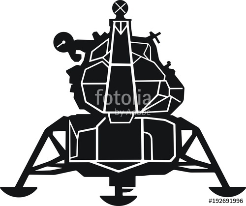 500x419 Apollo Lunar Module Stock Image And Royalty Free Vector