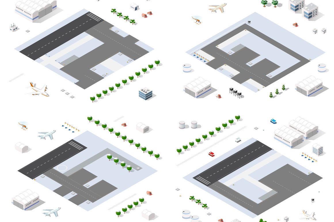 1160x772 City Module Creator Vector City