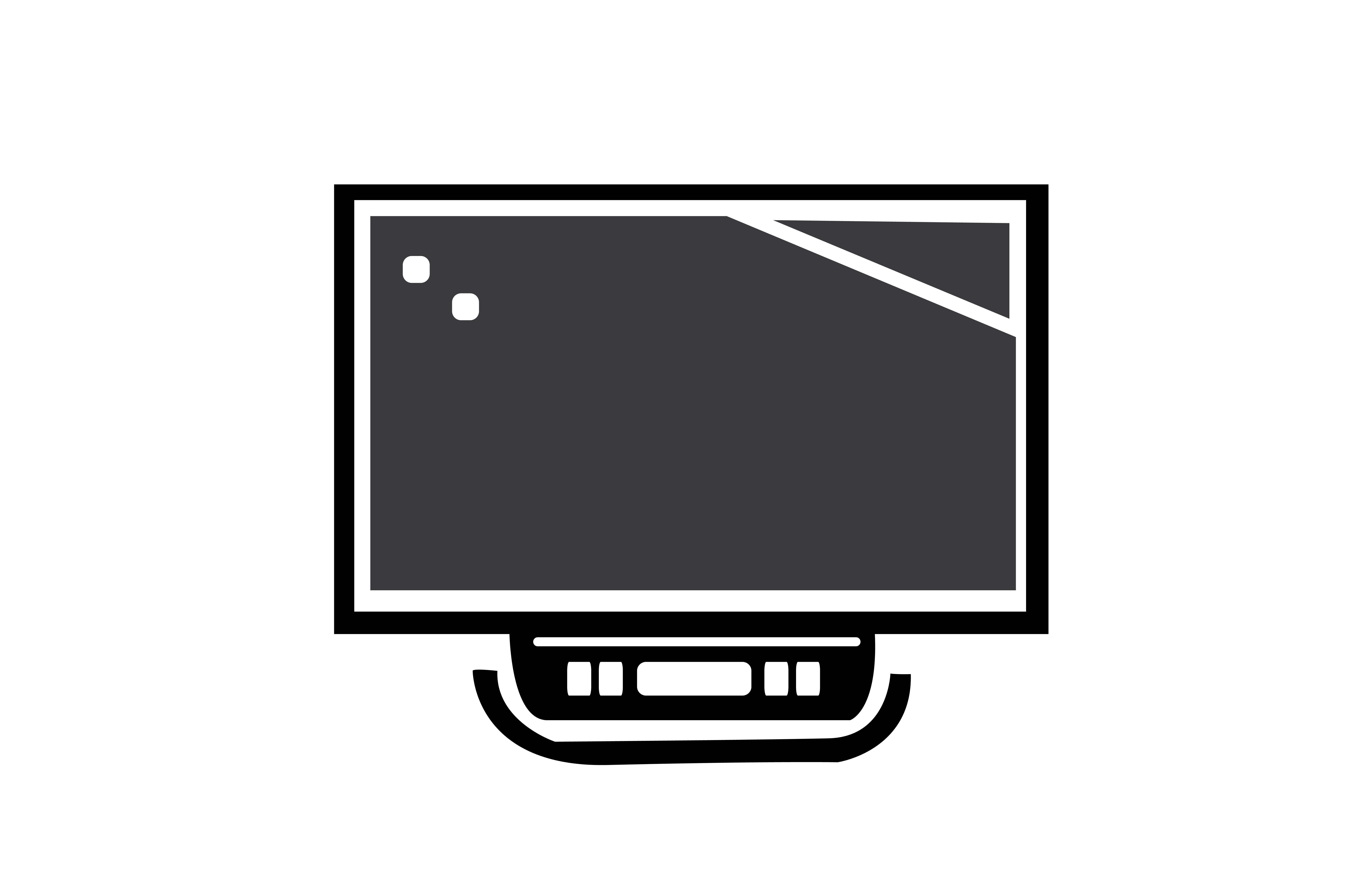 7513x5000 Vector Monitor Graphic