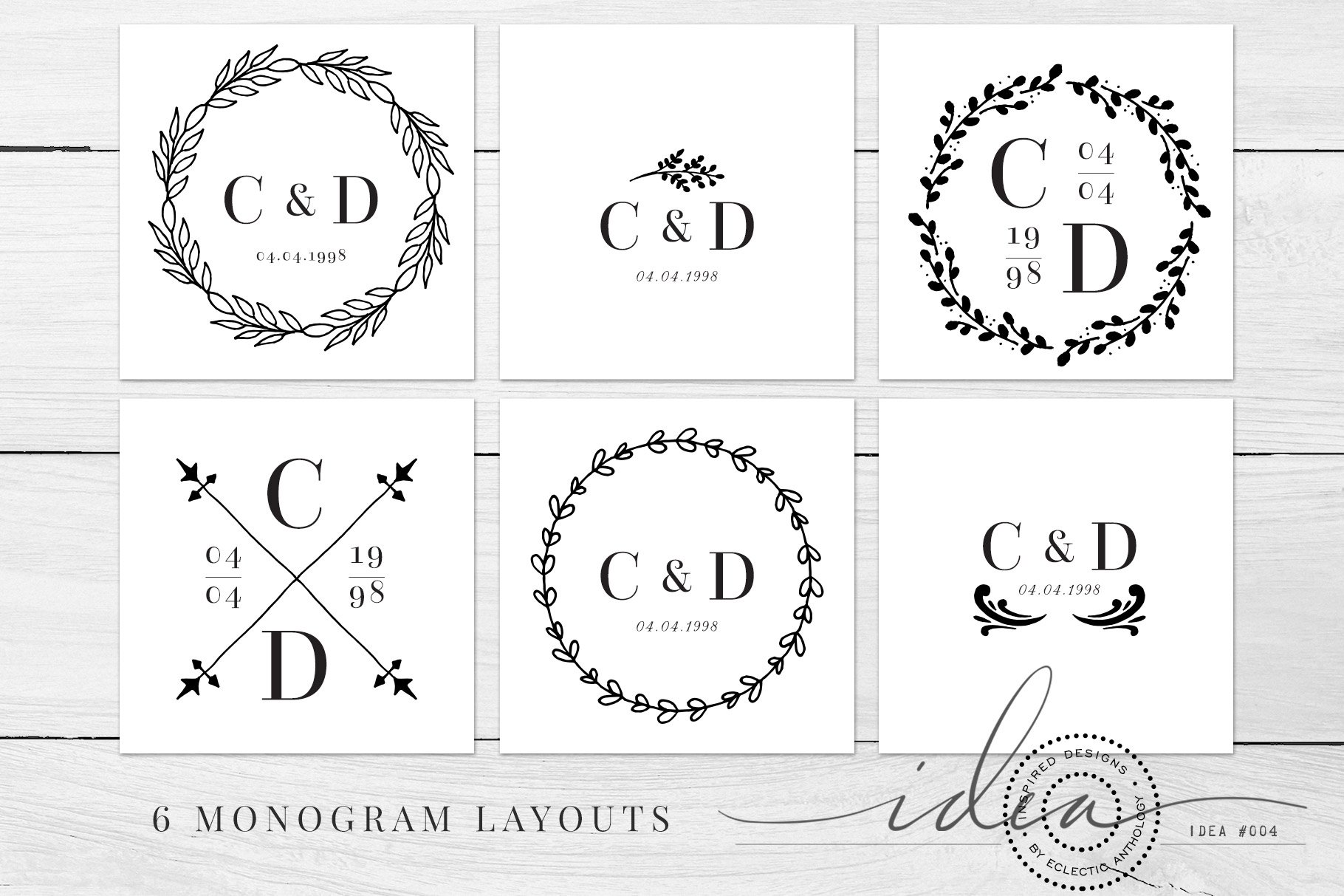 Printable Monogram Generator