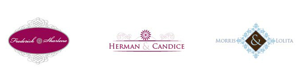 Initial Wedding Monogram Maker Online Designmantic The Design 1000x267 Initial Wedding Monogram Maker Online Designmantic The Design