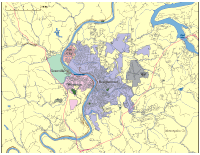 200x155 Morgantown Digital Vector Maps