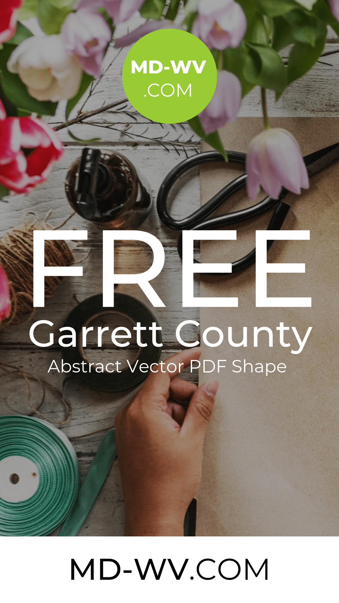 1080x1920 Free Garrett County, Maryland Abstract Vector Pdf Shape Download
