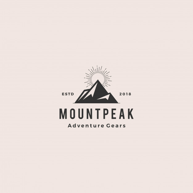 626x626 Mount Peak Mountain Logo Vector Premium Download