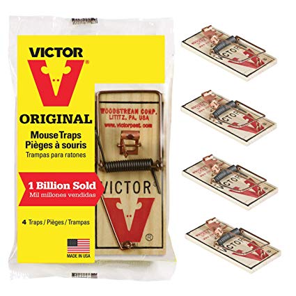 425x425 Victor Metal Pedal Mouse Trap, Pack