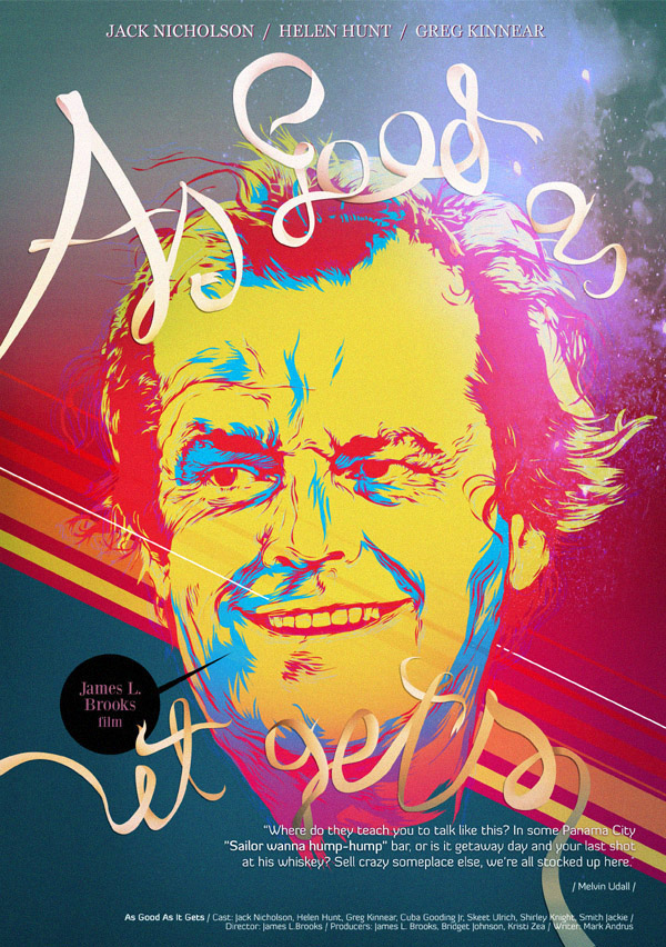 Vector Movie Posters On Behance 600x852 Vector Movie Posters On Behance