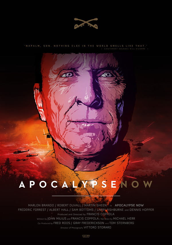 Apocalypse Now Vector Movie Posters On Inspirationde 600x851 Apocalypse Now Vector Movie Posters On Inspirationde