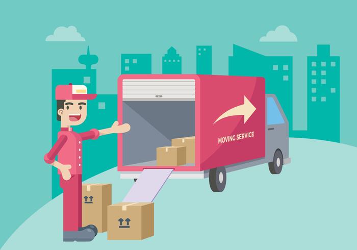 Moving Service Illustration 700x490 Moving Service Illustration