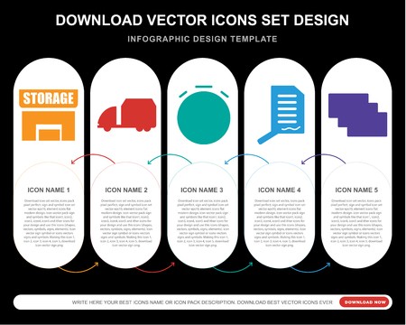 Vector Icons Such As Storage, Moving Home, Chronometer, Contract 450x360 Vector Icons Such As Storage, Moving Home, Chronometer, Contract