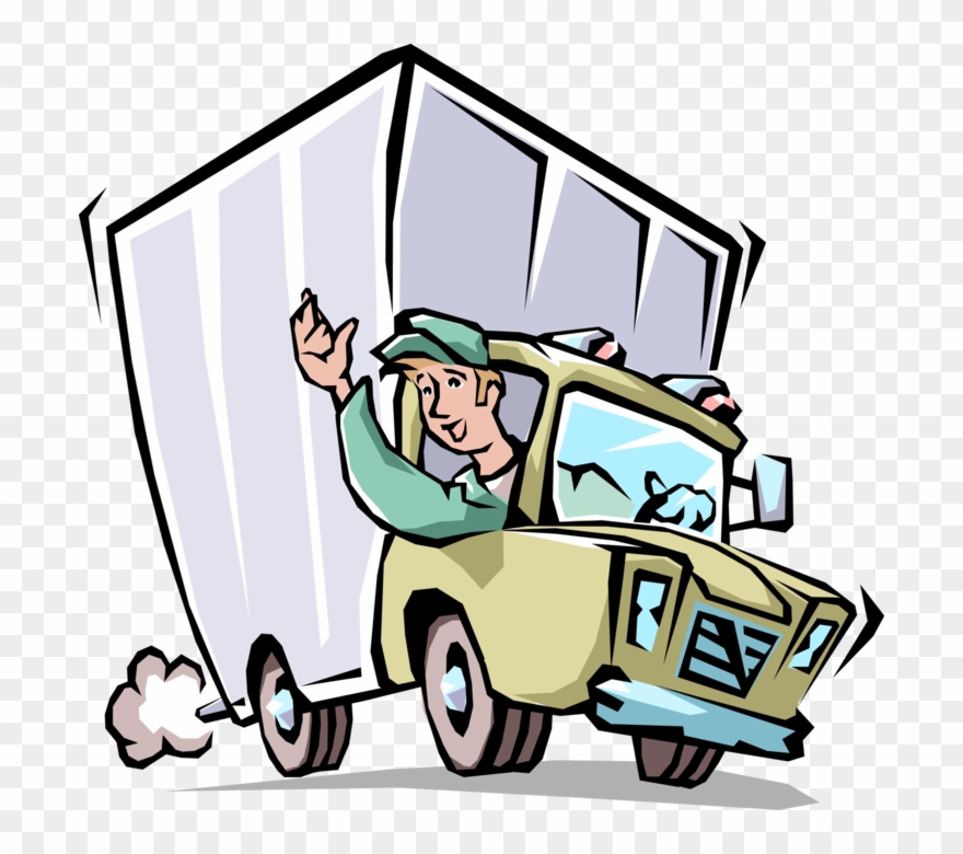 880x780 Vector Illustration Of Handymen Moving Company Mover