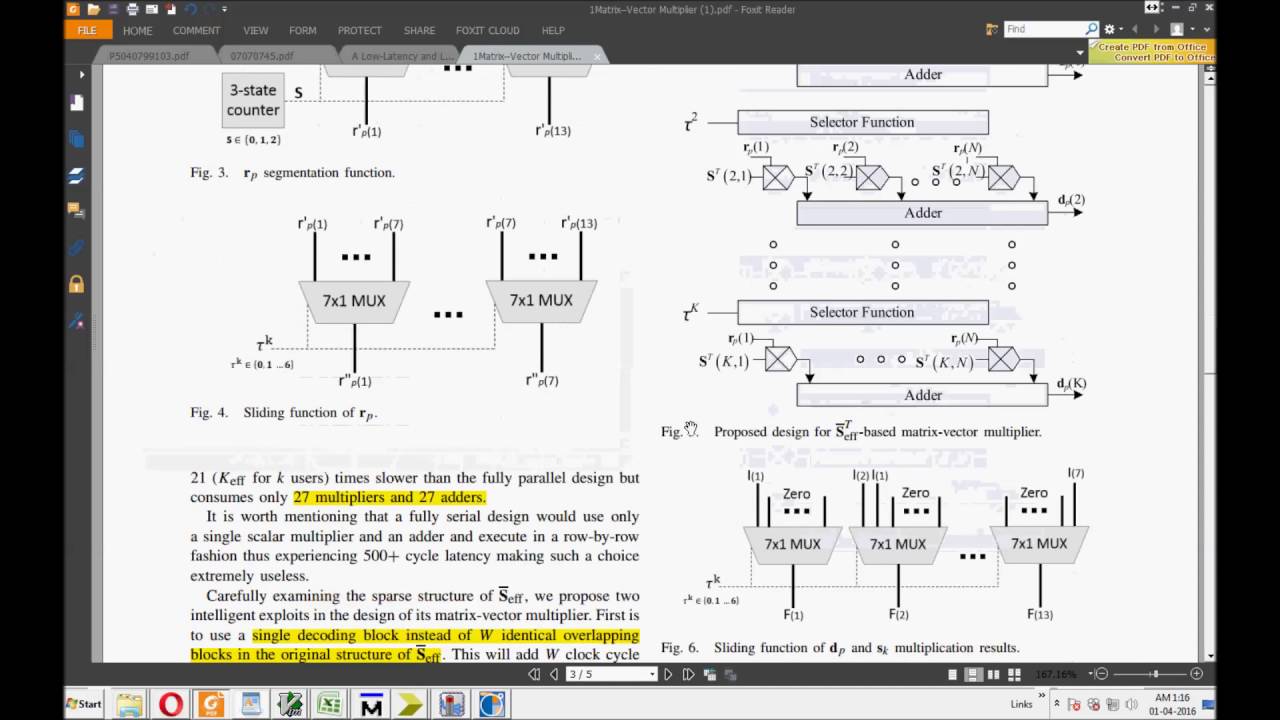 Matrix Vector Multiplier For Iterative Methods In Communication 1280x720 Matrix Vector Multiplier For Iterative Methods In Communication