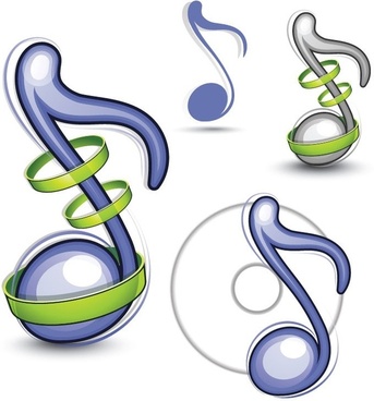 343x368 Free Vector Music Notes Free Vector Download